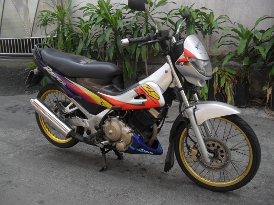 SUZUKI RAIDER 125 4 VALVE รถเครื่องเดิมๆสภาพพร้อมใช้ เอกสารพร้อมโอน