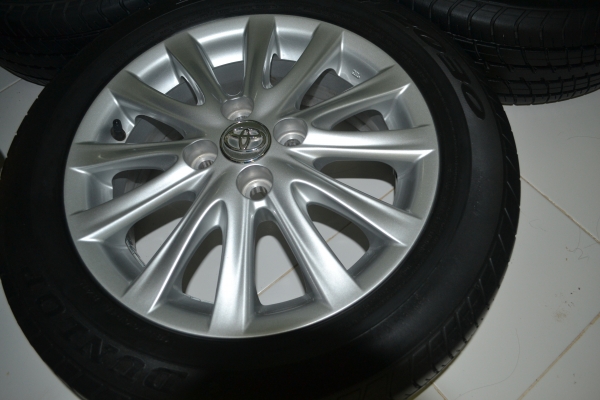 ขายล้อแม็กเดิม vios ลาย 12 ก้าน พร้อมยาง