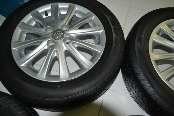ขายล้อแม็กเดิม vios ลาย 12 ก้าน พร้อมยาง