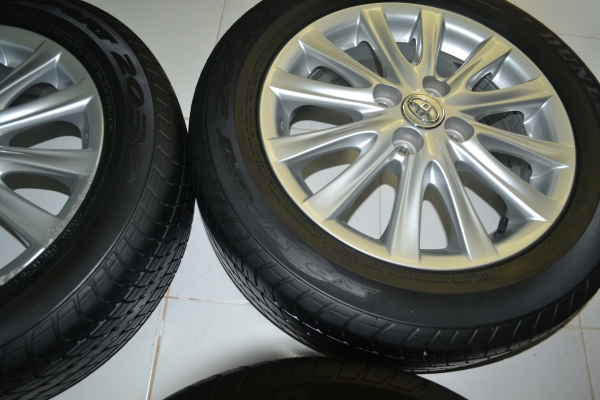 ขายล้อแม็กเดิม vios ลาย 12 ก้าน พร้อมยาง