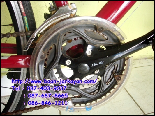 จักรยาน ทางเรียบ มือสองญี่ปุ่น Touring Precision สีแดง