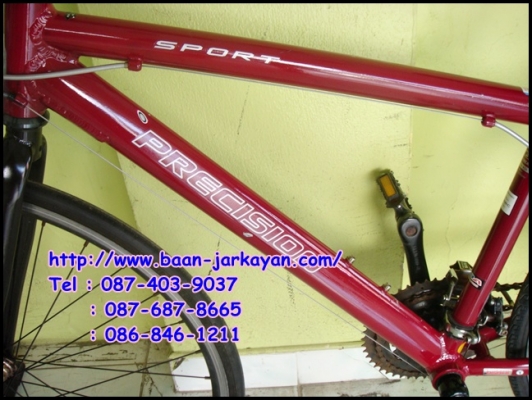 จักรยาน ทางเรียบ มือสองญี่ปุ่น Touring Precision สีแดง