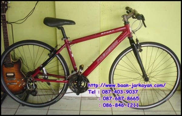 จักรยาน ทางเรียบ มือสองญี่ปุ่น Touring Precision สีแดง