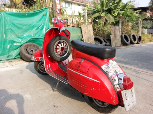 วุฒินนบุรี// ขาย เวปป้า สปริ้น150 หัวเหลี่ยมรถสภาพสวยๆเครื่องดีพร้อมใช้ไม่มีทะเบียนนะคับ