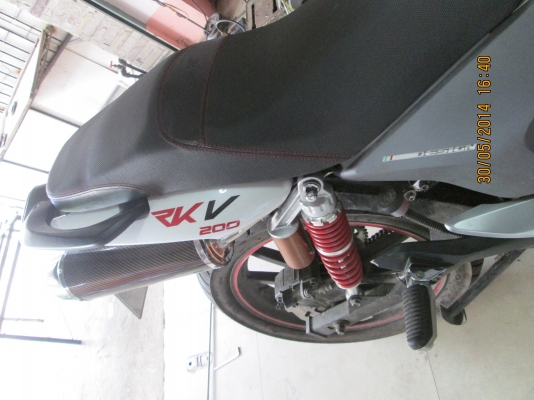 ท่อคู่ keeway rkv 200 (ปิดการขาย ขายแล้วจ๊ะ)