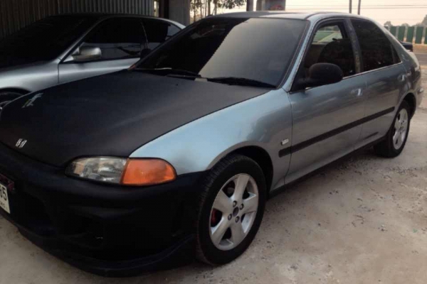 ***ขายแล้วครับขอบคุณ Truck2hand ขายรถเก๋ง HONDA CIVIC EXi 1.6 Auto ปี38/95 โฉมเตารีด 4ประตู หัวฉีด แต่งเคฟล่า เครื่องแน่น แรงดี เคยติดแก๊สตอนนี้ถอดออกครับเอาไปใส่คันใหม่(เล่มยังเป็นแก๊สอยู่) ภายในหุ้มหนังสวยๆครับ พ.พาวเวอร์ กระจกไฟฟ้า แอร์เย็น ล้อแม็กสวย ***ขายแล้วครับขอบคุณ Truck2hand ขายรถเก๋ง HONDA CIVIC EXi 1.6 Auto ปี38/95 โฉมเตารีด 4ประตู หัวฉีด แต่งเคฟล่า เครื่องแน่น แรงดี เคยติดแก๊สตอนนี้ถอดออกครับเอาไปใส่คันใหม่(เล่มยังเป็นแก๊สอยู่) ภายในหุ้มหนังสวยๆครับ พ.พาวเวอร์ กระจกไฟฟ้า แอร์เย็น ล้อแม็กสวย