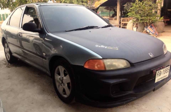 ***ขายแล้วครับขอบคุณ Truck2hand ขายรถเก๋ง HONDA CIVIC EXi 1.6 Auto ปี38/95 โฉมเตารีด 4ประตู หัวฉีด แต่งเคฟล่า เครื่องแน่น แรงดี เคยติดแก๊สตอนนี้ถอดออกครับเอาไปใส่คันใหม่(เล่มยังเป็นแก๊สอยู่) ภายในหุ้มหนังสวยๆครับ พ.พาวเวอร์ กระจกไฟฟ้า แอร์เย็น ล้อแม็กสวย ***ขายแล้วครับขอบคุณ Truck2hand ขายรถเก๋ง HONDA CIVIC EXi 1.6 Auto ปี38/95 โฉมเตารีด 4ประตู หัวฉีด แต่งเคฟล่า เครื่องแน่น แรงดี เคยติดแก๊สตอนนี้ถอดออกครับเอาไปใส่คันใหม่(เล่มยังเป็นแก๊สอยู่) ภายในหุ้มหนังสวยๆครับ พ.พาวเวอร์ กระจกไฟฟ้า แอร์เย็น ล้อแม็กสวย