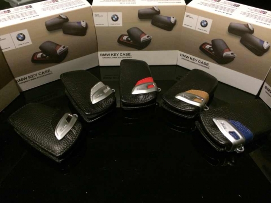 ขายซองหนังกุญแจ BMW F series smart key และรุ่นใหม่ๆ คุณภาพดี ส่งฟรี EMS