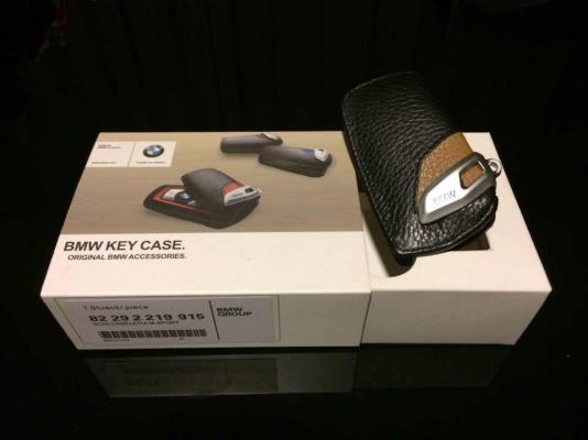 ขายซองหนังกุญแจ BMW F series smart key และรุ่นใหม่ๆ คุณภาพดี ส่งฟรี EMS