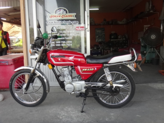 ขายJX110สีแดงมีทะเบียนเอกสารชุดโอนภาษีขาด50(ร้านโบราณคลาสสิคเจ้าเก่าปอบางแค)โทร0904047374