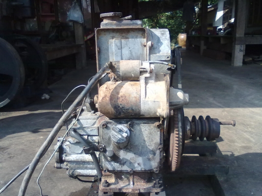 คูโบต้า zb 400 c 2สูบ 9.5เเรงม้า 3200รอบ ใช้ ไดสตาร์ท ร