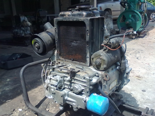 คูโบต้า zb 500 c-1 2สูบ 12เเรงม้า 3450รอบ ใช้ ไดสตาร์ท