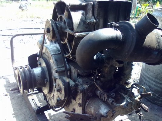 คูโบต้า zb 500 c-1 2สูบ 12เเรงม้า 3450รอบ ใช้ ไดสตาร์ท