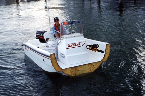 เรือ BOSTON  WHALER  dauntless16 เรือที่ไม่มีวันจม สุดยอดความปลอดภัย