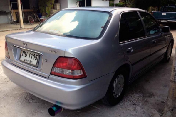 ***ขายแล้วครับขอบคุณ Truck2hand ขายรถเก๋งราคาเบาๆ HONDA CITY 1.5Exi Aito ปี43/00 เครื่องเดิมเกียร์เดิมหัวฉีด V-tec แน่นแรงดี ไม่เคยติดแก๊ส ช่วงล่างดี ล้อแม็กยางสวย หัวเก๋งสวยไม่ผุ หน้า-หลังเดิม ไม่เคยชนหนัก ยางสวย4เส้น ภายในสวยครบ พ.พาวเวอร์ แอร์เย็น กระจ