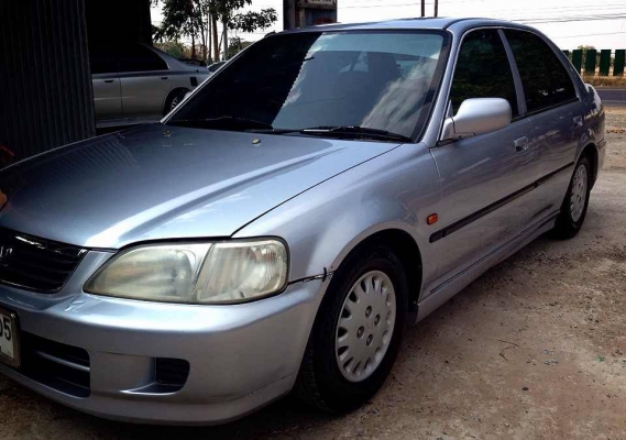 ***ขายแล้วครับขอบคุณ Truck2hand ขายรถเก๋งราคาเบาๆ HONDA CITY 1.5Exi Aito ปี43/00 เครื่องเดิมเกียร์เดิมหัวฉีด V-tec แน่นแรงดี ไม่เคยติดแก๊ส ช่วงล่างดี ล้อแม็กยางสวย หัวเก๋งสวยไม่ผุ หน้า-หลังเดิม ไม่เคยชนหนัก ยางสวย4เส้น ภายในสวยครบ พ.พาวเวอร์ แอร์เย็น กระจ