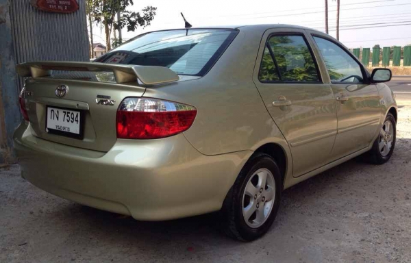 **250,000 บ.ต่อรอง**ขายรถเก๋งราคาเบาๆ TOYOTA VIOS 1.5E Auto ปี46/03 เครื่องเดิมเกียร์เดิม เครื่องแน่น แรง ช่วงล่างปึ็ก ล้อแม็ก ยางสวย4เส้น หน้า-หลังเดิมไม่เคยชนหนัก ภายในสวยคอนโซลเต็ม พ.พาวเวอร์ แอร์ กระจกไฟฟ้า พร้อมใช้งาน เอกสารครบ แน็นท์จัดได้ถึง220,000