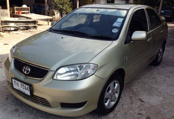 **250,000 บ.ต่อรอง**ขายรถเก๋งราคาเบาๆ TOYOTA VIOS 1.5E Auto ปี46/03 เครื่องเดิมเกียร์เดิม เครื่องแน่น แรง ช่วงล่างปึ็ก ล้อแม็ก ยางสวย4เส้น หน้า-หลังเดิมไม่เคยชนหนัก ภายในสวยคอนโซลเต็ม พ.พาวเวอร์ แอร์ กระจกไฟฟ้า พร้อมใช้งาน เอกสารครบ แน็นท์จัดได้ถึง220,000