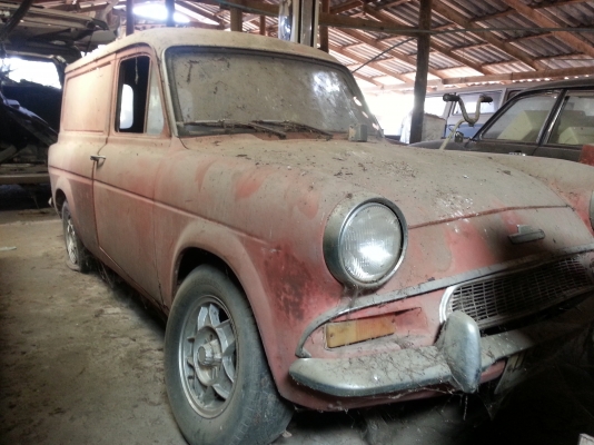 ford anglia panel van