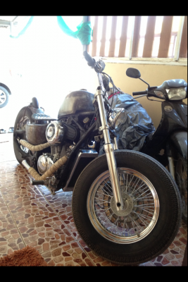 ขายหรือแลกSR...Steed400 bobber