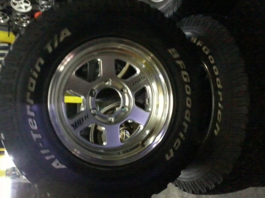 แม็กTE37"8x16" พร้อมยางbf-all