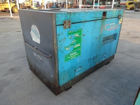 ขายด่วนเครื่องปั๊มลมAIRMAN PDS125S เก่าญี่ปุ่นพร้อมใช้