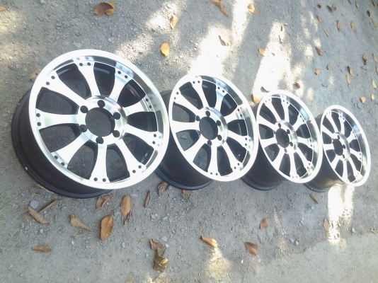 ขอบ18  หน้าเงา สวยๆใส่กระบะ