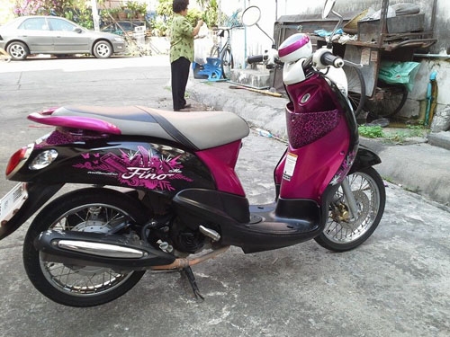 Fino ปี 54 วิ่ง สีดำ ม่วง 7,000 กม. รถสวย เครื่องเยี่ยม พิสูจน์ได้เลย