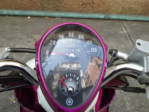 Fino ปี 54 วิ่ง สีดำ ม่วง 7,000 กม. รถสวย เครื่องเยี่ยม พิสูจน์ได้เลย