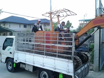 รถขุด PC 30 ส่งให้แล้วนะครับ ขอบคุณลูกค้าจากบ้านแพ้ว มากครับ