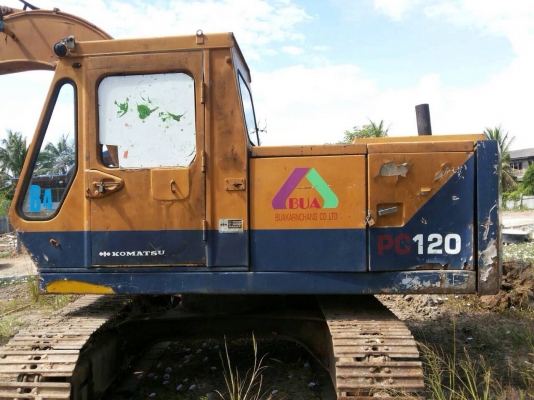 ขายรถแบ็คโฮ komatsu pc 120-2 เครื่องเดิม ปั๊มเดิม โซ่ 70\% เอกสารสัญญาซื้อขาย ขายรถแบ็คโฮ komatsu pc 120-2 เครื่องเดิม ปั๊มเดิม โซ่ 70\% เอกสารสัญญาซื้อขาย