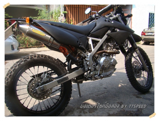 ขาย KLX 125i ทำสีดำด้านสวยดุ พร้อมท่อแต่งรถปี 54 ขาย KLX 125i ทำสีดำด้านสวยดุ พร้อมท่อแต่งรถปี 54
