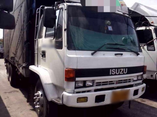 รถอีซูซุ 10 ล้อ รั้ว FVM 175 แรงม้า. ปี 36 สนใจติดต่อ 081 - 6079515