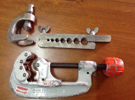 ขายอุปกรณ์บานท่อ และคัตเตอร์ตัดท่อ ยกชุด