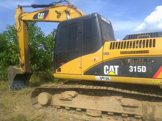 ขายรถแบคโฮ CAT 315D รถสวย พร้อมลุย 7000กว่าชั่วโมง เอกสารพร้อม สภาพสวยมากๆ