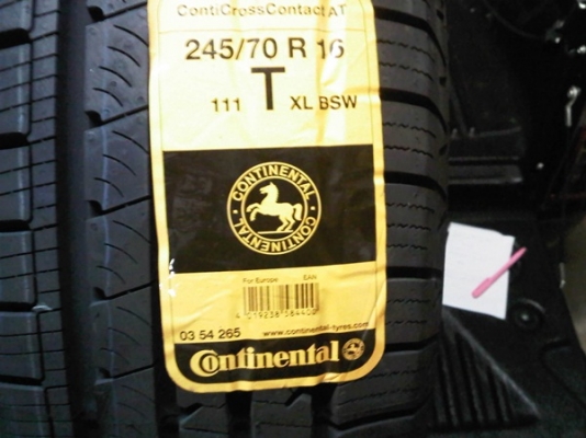 ยางใหม่  ปี12  245-70 R 16