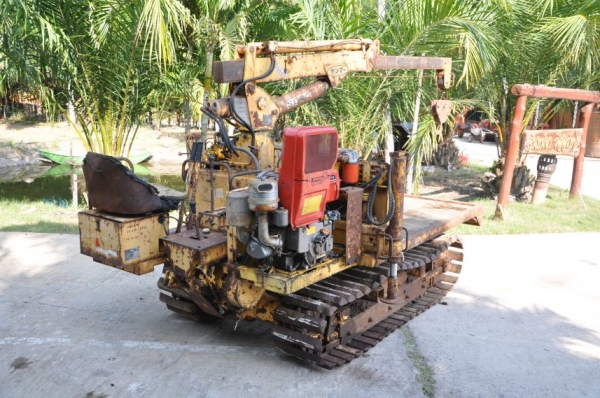 ขายรถบรรทุกตีนตะขาบ YANMAR ติดเครน1ตัน สภาพสวยเดิมนำเข้าญี่ปุ่น ขายถูก