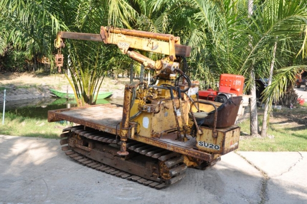 ขายรถบรรทุกตีนตะขาบ YANMAR ติดเครน1ตัน สภาพสวยเดิมนำเข้าญี่ปุ่น ขายถูก