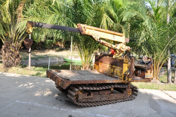 ขายรถบรรทุกตีนตะขาบ YANMAR ติดเครน1ตัน สภาพสวยเดิมนำเข้าญี่ปุ่น ขายถูก