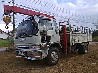ขายHINO GD174KA เครื่องEH700 ติดเครนยูนิค 3ตัน