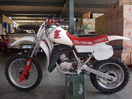 yamaha yz80ปี90 รถประกอบใหม่ สภาพสดมากๆครับ yamaha yz80ปี90 รถประกอบใหม่ สภาพสดมากๆครับ