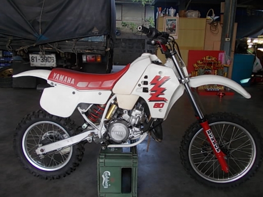 yamaha yz80ปี90 รถประกอบใหม่ สภาพสดมากๆครับ