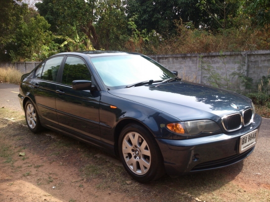 BMW318I AUTO 2003 รุ่นไฟยก คอนโทรลพวงมาลัย เบาะหนัง