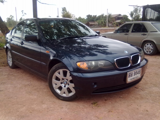 BMW318I AUTO 2003 รุ่นไฟยก คอนโทรลพวงมาลัย เบาะหนัง