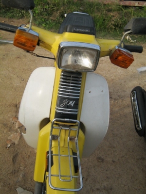 ขายด่วน คาวาซากิ คาวาจอย สีเหลือง เดิมๆสวยๆ มีทะเบียน