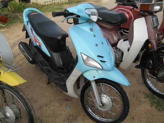 ขายถูก ยามาฮ่า มีโอ ปี 49 มีทะเบียน(คุณโบว์ จาก กทม.จองแล้วเย็นนี้นะครับ)