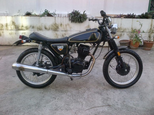 ขายHONDA CG110 แนวSR เล่มทะเบียนแท้ครับสวยเอี่ยมๆ