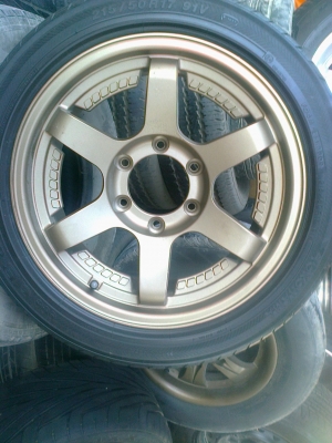 แม็กขอบ 17 6รูพร้อมยาง1คู่ 6500