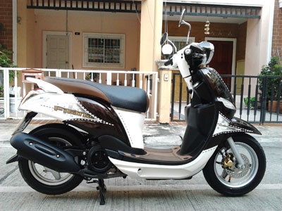 ขาย YAMAHA Filano 2012 ลายใหม่ล่าสุด ไมล์แท้ 3914 กม เครื่องหัวฉีดประหยัดน้ำมัน 51 กม/ลิตร รถผู้หญิงใช้