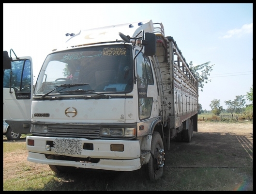 สิบล้อฮีโน่ เครื่อง HO7D สภาพดี สวยมากๆ